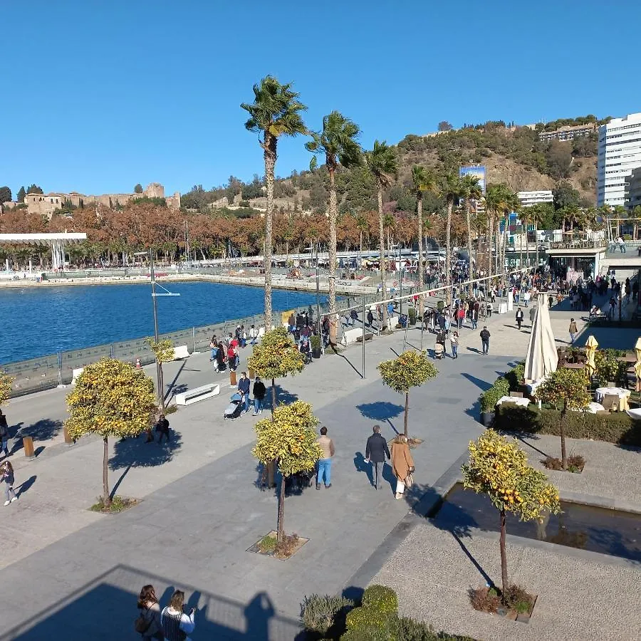 Apartamento Malaga Port דירה